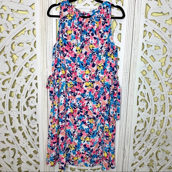 Juicy Couture Cheery Floral Tie Waist Dress - Picture 2 of 8